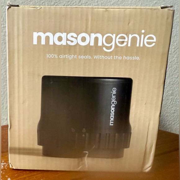 Mason Genie Vacuum Sealer Kit~New - Picture 2 of 15